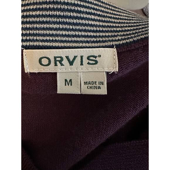 ORVIS Men's Merino Wool Sweater - Size Medium - Picture 6 of 7